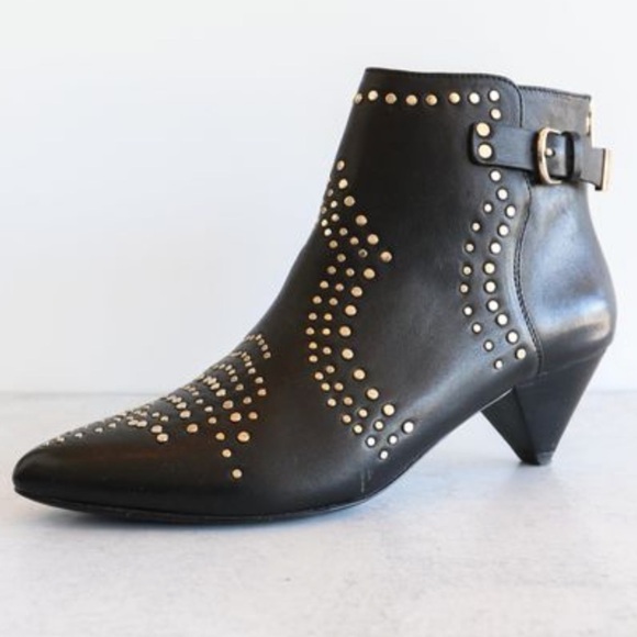 Joie Bickson ankle bootie womens Sz 5 stud zip back - Picture 2 of 7